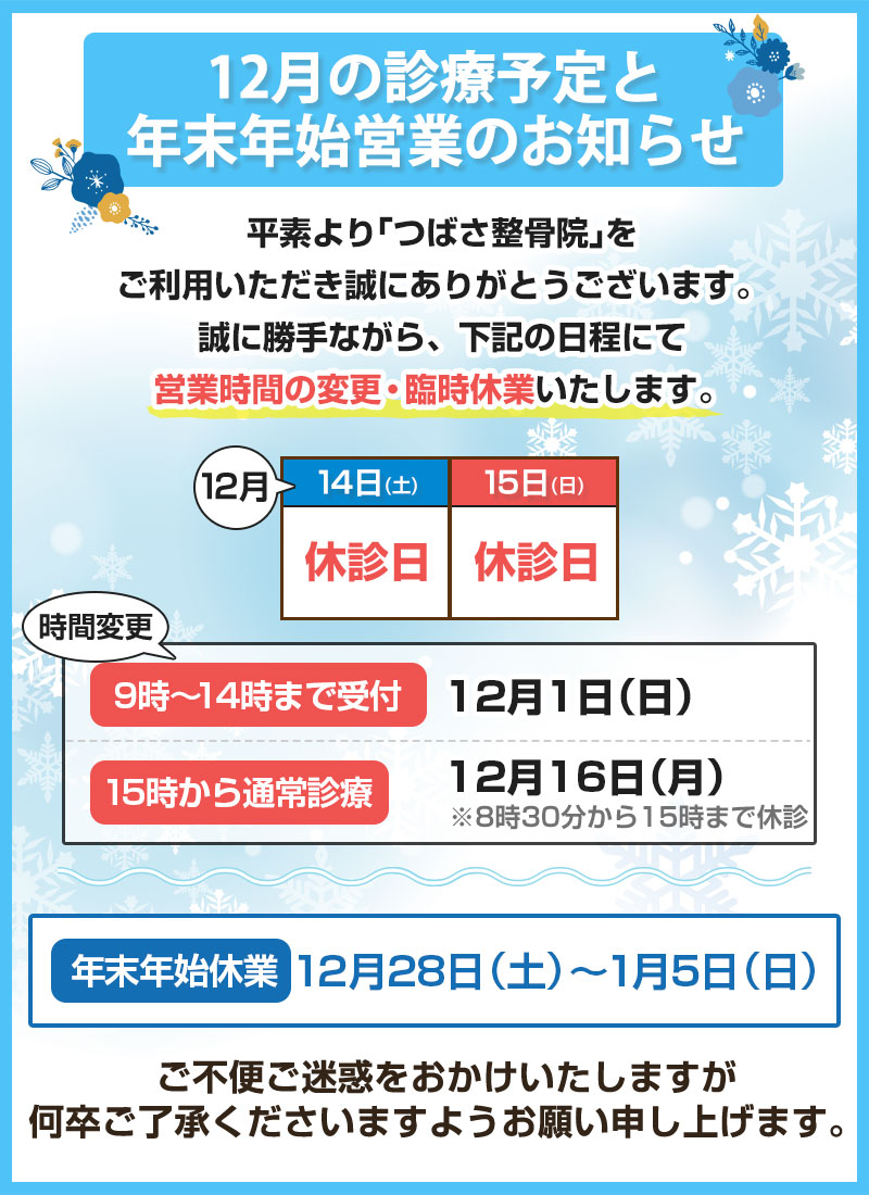 11月の診療予定